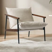 Primrose Rubberwood Accent Chair